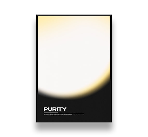 Aura Prints - Gradient Wall Art Print | spiritual gifts, aura poster, manifestation - digital download printable