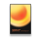 Aura Prints - Gradient Wall Art for Manifestation & Spirituality | trendy wall art, instant download, aura poster