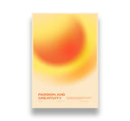 Aura Prints - Gradient Wall Art for Manifestation & Spirituality | trendy wall art, instant download, aura poster