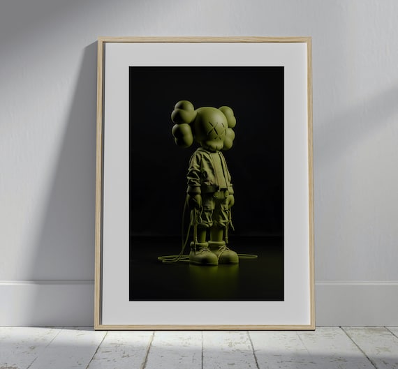 Kaws poster set of 3, Kaws figure | Kaws, 3 piece wall art, Kaws wall art, Kaws figure, digital download, Hypebeast figure