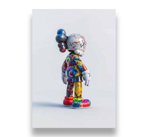 Kaws poster set of 3, Kaws poster | Kaws, 3 piece wall art, Kaws wall art, Kaws figure, digital download, Kaws figure, Hypebeast