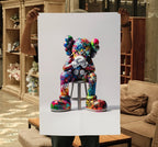Kaws poster set of 3, Kaws poster | Kaws, 3 piece wall art, Kaws wall art, Kaws figure, digital download, Kaws figure, Hypebeast