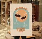Espresso Martini Print | cocktail poster, bar cart art, digital download, espresso martini, cocktail wall art