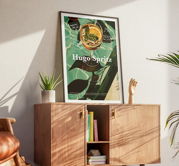 cheers print, cocktail print bundle | cheers print, 4 piece wall art, bar cart print, cocktail poster, signature drink, digital download,