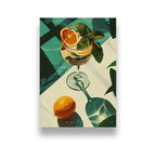 Hugo Spritz - cocktail print | cheers print, 3 piece wall art, bar cart print, cocktail poster, signature drink, digital download