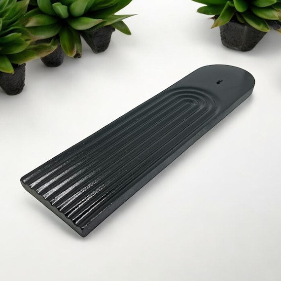 Round Shaped Incense Holder|fall hosting decor, long incense burner, concrete decor, housewarming gift, home decoration, 10 color opts, 15B