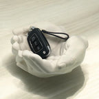 Fall Hosting Decor, EDC Tray | Hand-Shaped Key Tray, Key Organizer & Holder | housewarming and meditation gift, 15B