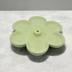 Daisy Shaped Incense Holder, backflow incense burner | meditation gift, home decoration, small incense holder, 8 color options, 15B