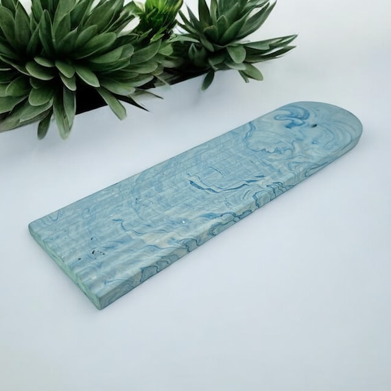 Round Shaped Incense Holder|fall hosting decor, long incense burner, concrete decor, housewarming gift, home decoration, 10 color opts, 15B