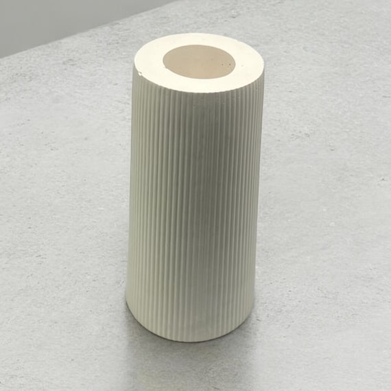 Concrete Candlestick Holder & Vase - Perfect Housewarming or Holiday Gift, Small Home Decor, Mini Candlestick for Modern Home Decoration,15B