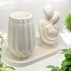 Set of 3 Home Decor | candle holders, mini vase, EDC tray, concrete home decor, housewarming gift, small home decor set, 15B