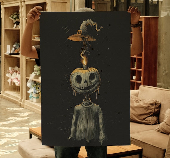 Spooky Halloween Pictures | halloween decoration, printable halloween decor, pumpkin print, halloween spooky poster, home decor