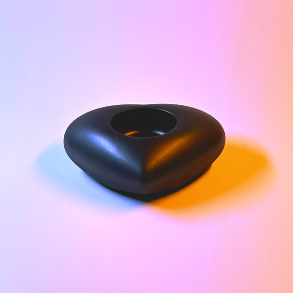 Heart Shaped Candle Holder, Candle Holders | fall hosting decor, home decor, housewarming gift, concrete home decor, best holiday gift, 15B