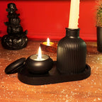 Set of 3 Home Decor | candle holders, mini vase, EDC tray, concrete home decor, housewarming gift, small home decor set, 15B