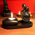 Love Figure, Candle Holders | set of 3 home decor, mini vase, EDC tray, concrete decor, housewarming gift, small home decor set, 15B