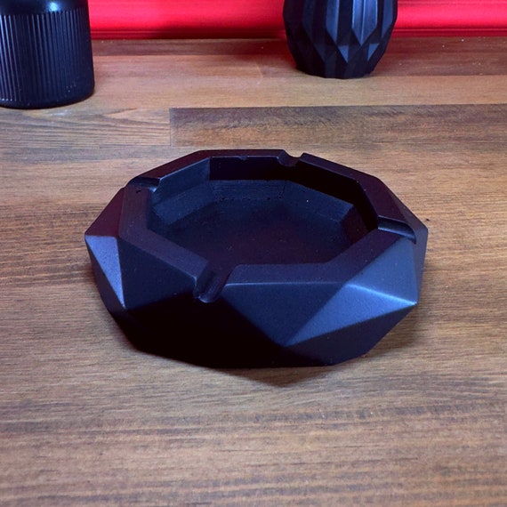 Tiny Stone Ashtray - Handmade Ashtray | Housewarming Gift, Home Decor, Small Cigar Ashtray, Mini Home Decoration, Unique Home Gifts, 15B