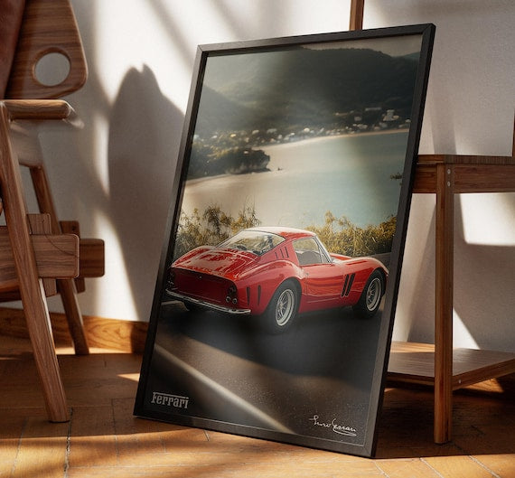 Ferrari Poster, set of 3 Car Poster, Wall Decor, 3 Piece Wall Art, Digital Download | Perfect for Car Lovers and Auto Enthusiasts