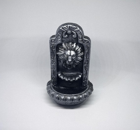 Lion Backflow Incense Burner | animal backflow incense, houseawarming gift, home decor, small backflow incense burner, 15B