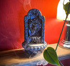 Lion Backflow Incense Burner | animal backflow incense, houseawarming gift, home decor, small backflow incense burner, 15B