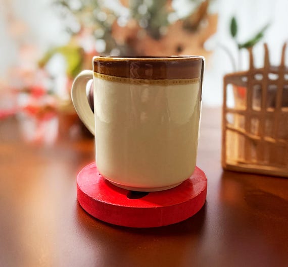 Emoji Fun Coaster Set of 4, Cute Coasters | coaster set, home decor, colorful coaster, small home decoration, home gift, handmade coaster