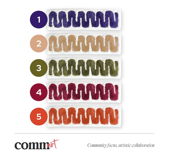 Tufted Keyboard Rug - Desktop Accessories | tufting home decor, housewarming gift, handmade keyboard pad, gift for her, gift for him